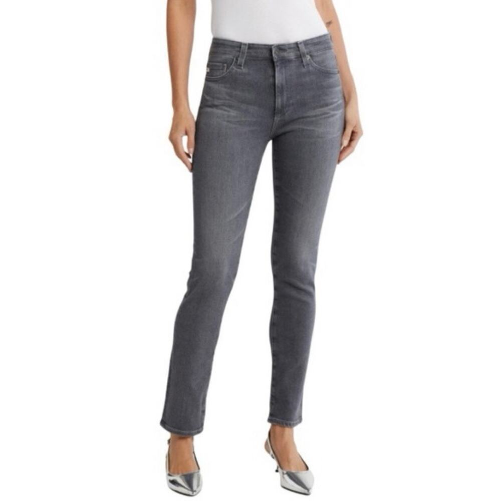 Adriano Goldschmied Mari High Waist Slim Straight Leg Jeans Unpaved